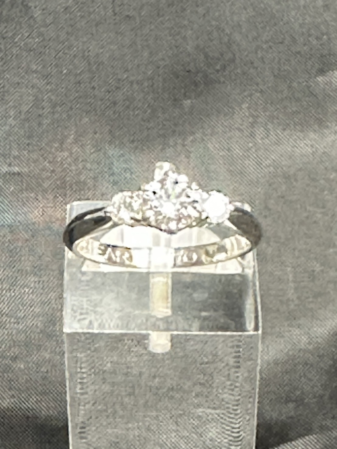 Pt900　リング　ダイヤ0.46ct