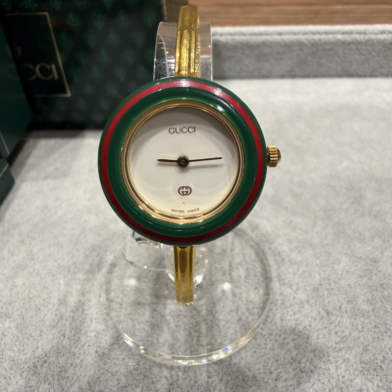 【不動品】グッチ チェンジベゼルウォッチを買取しました！