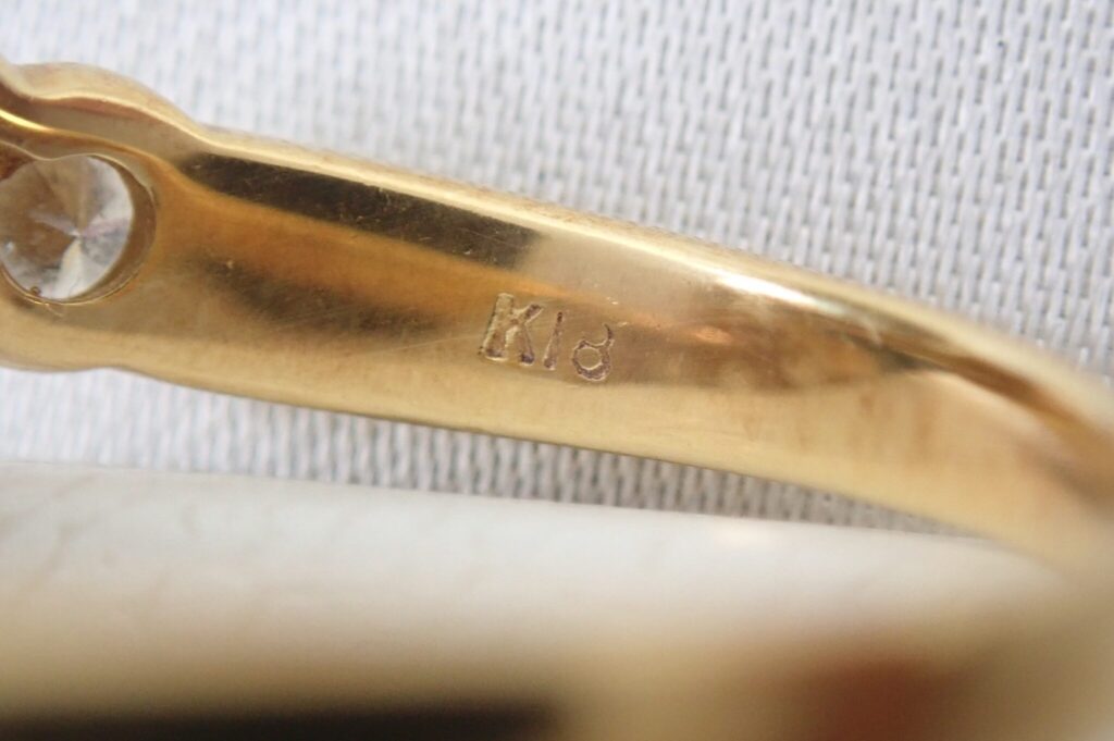K18 10Pダイヤモンドリング 1.0ct 4.09g 買取実績