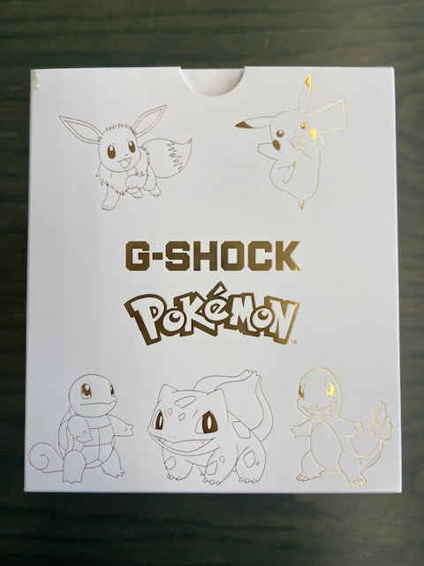 ポケモン30周年コラボのG-SHOCKを買取りさせていただきました
