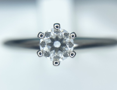 Tiffany[ティファニー] プラチナダイヤモンドリング・0.28ct/4.6