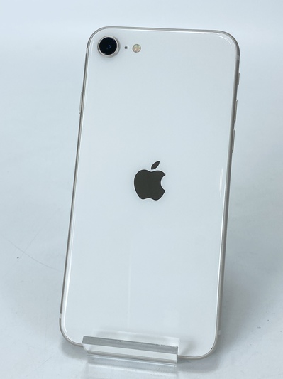 iPhone SE/第3世代 64GB/ホワイト/SIMフリー バッテリー100%を