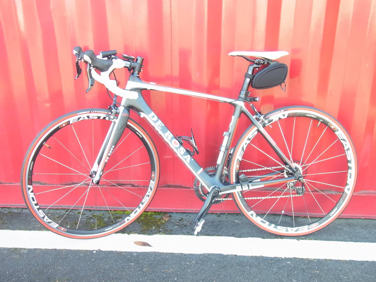 DE ROSA デローザ R848 フルカーボン ロードバイク ブラック×ホワイト 