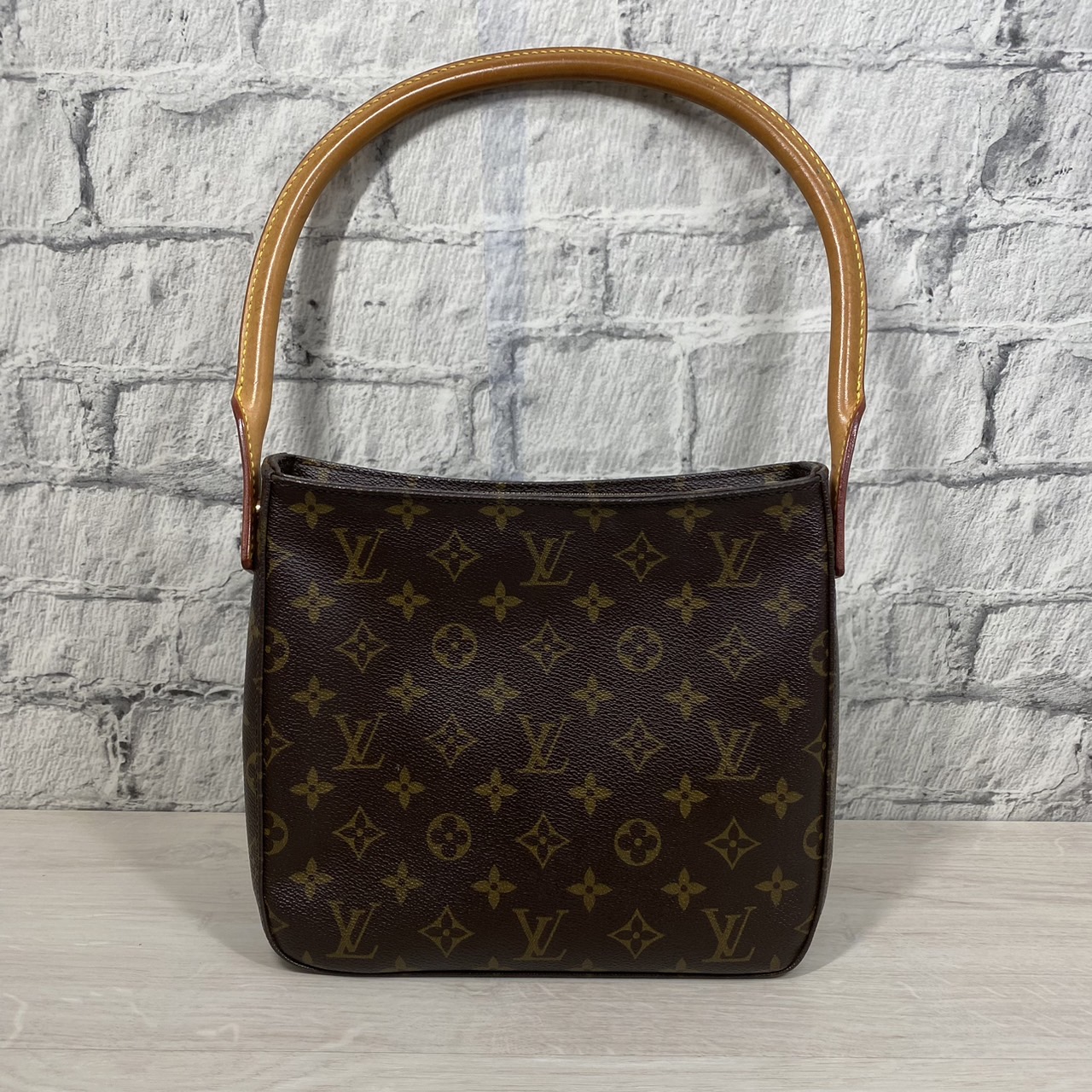Louis Vuitton】 ルイ・ヴィトン モノグラム ルーピングMM M51146