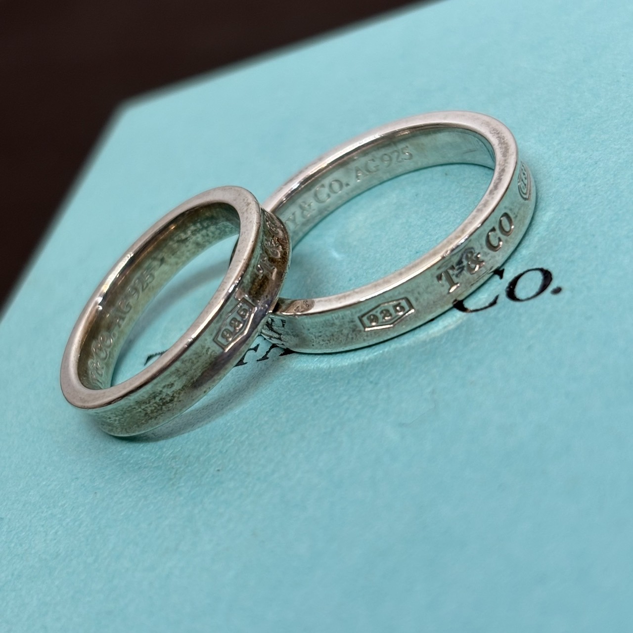 Tiffany & Co. シルバーリング(10号 TIFFANY&Co. 10号 ティファニー リング・指輪 カーブドウェーブ