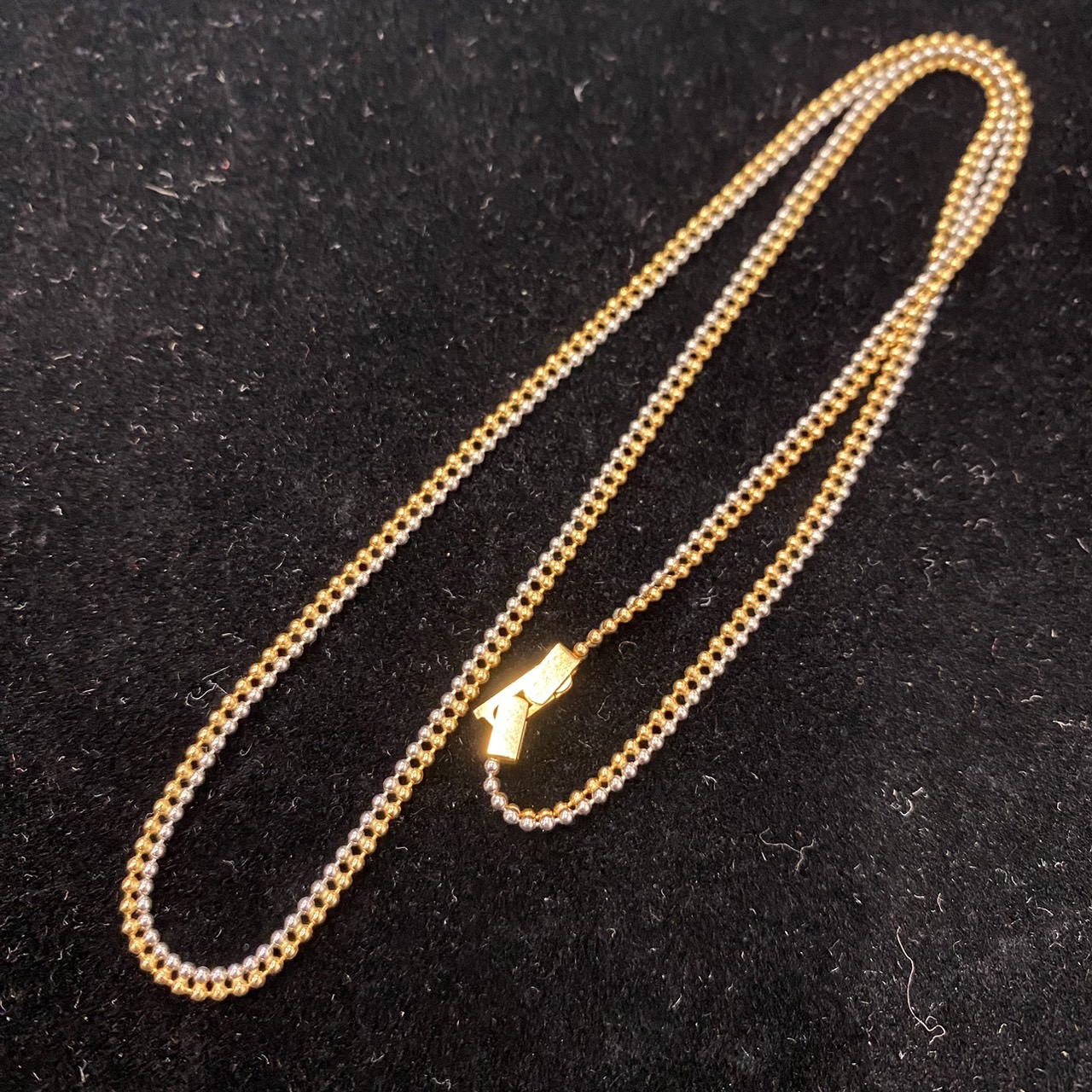 K18/Pt850】18金 プラチナ850 コンビ ネックレス 買取価格をご紹介し