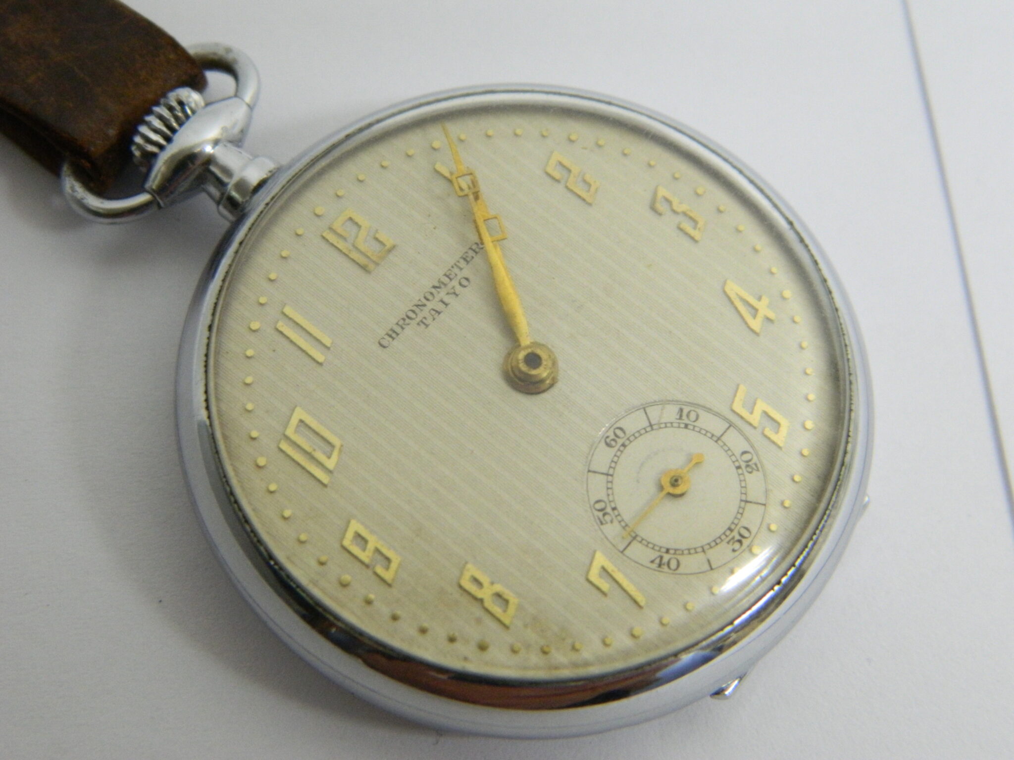 chronometer minister 懐中時計 手巻き 稼働品 - メルカリ
