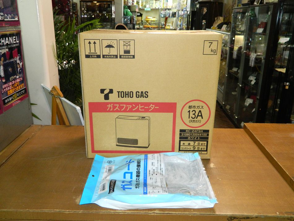 rc-24fshガスファンヒーター 東邦ガス 都市ガス ｜ガスファンヒーター