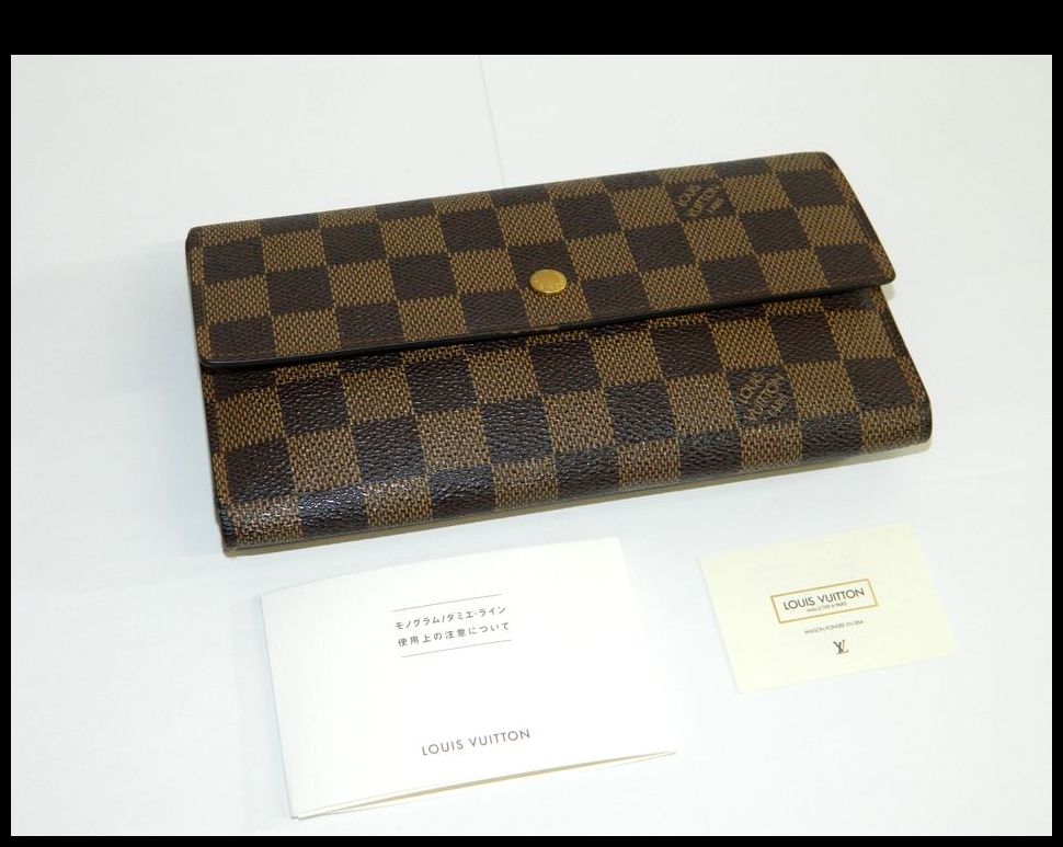 半田店 LOUIS VUITTON ポルトトレゾール インターナショナル ダミエ