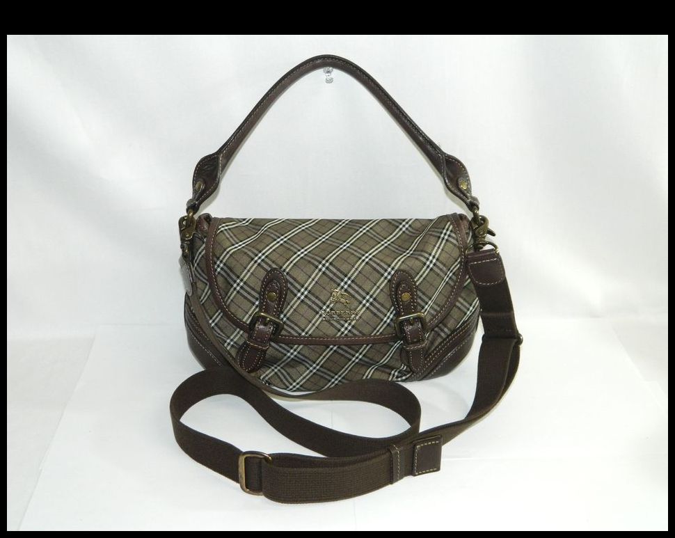 半田店 中古 BURBERRY BLUE LABEL 2WAY ショルダーバッグ ハンドバッグ  