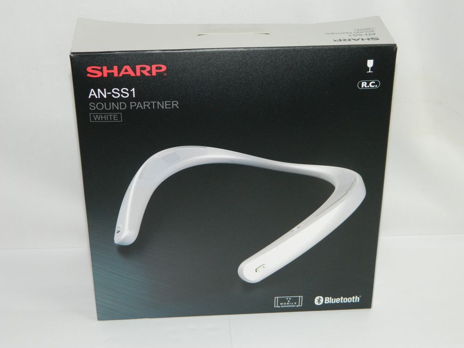 SHARP ホワイト ネックスピーカー AN-SS1