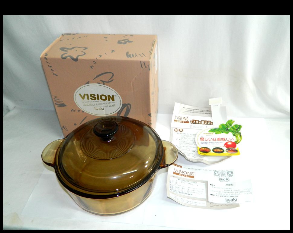 人気ブラドン VISION 未使用 新品 半田店 エレガントライン TBK 2.4L 両手鍋 調理器具