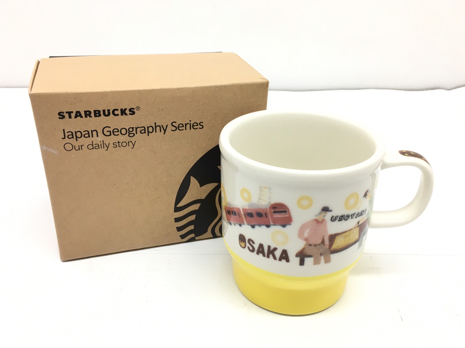 ☆STARBUCKS ご当地限定マグカップ Japan Geography Series 未使用 