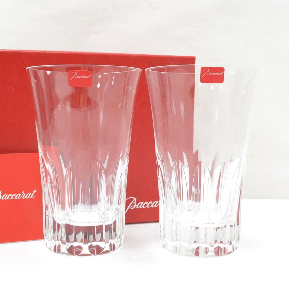 Baccarat クリスタル ロックグラス 専用ボックス付き 倒す