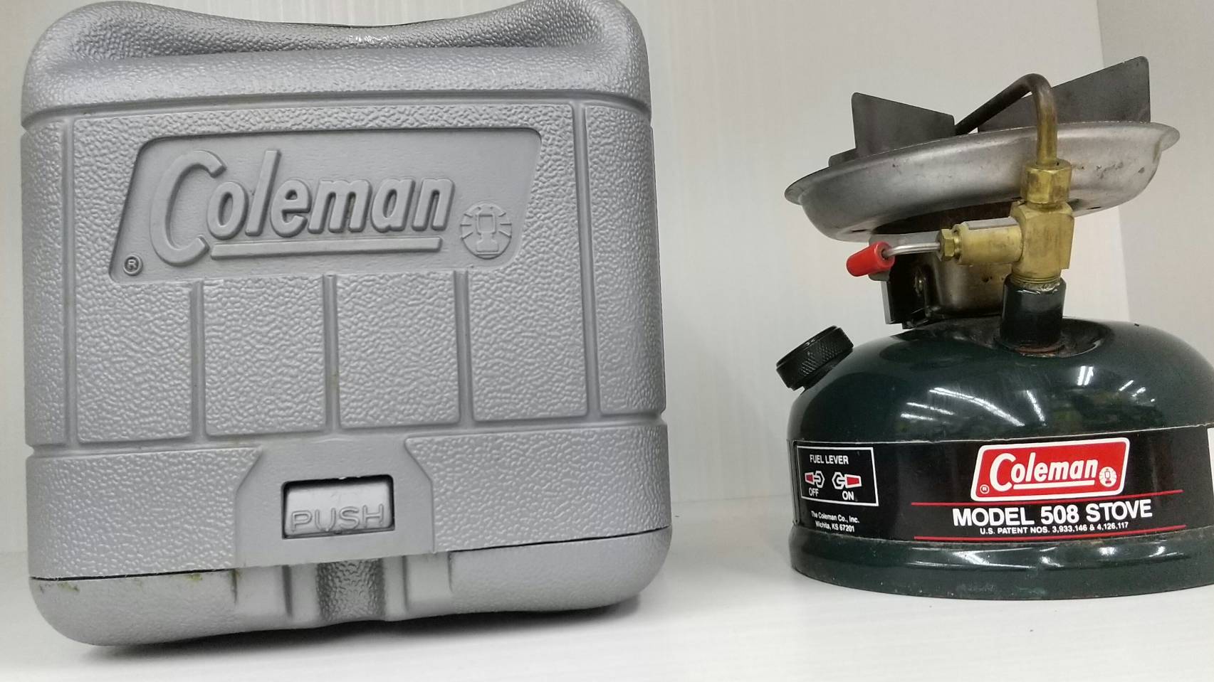 コールマン coleman シングルバーナー MODEL 508 STOVE】をお