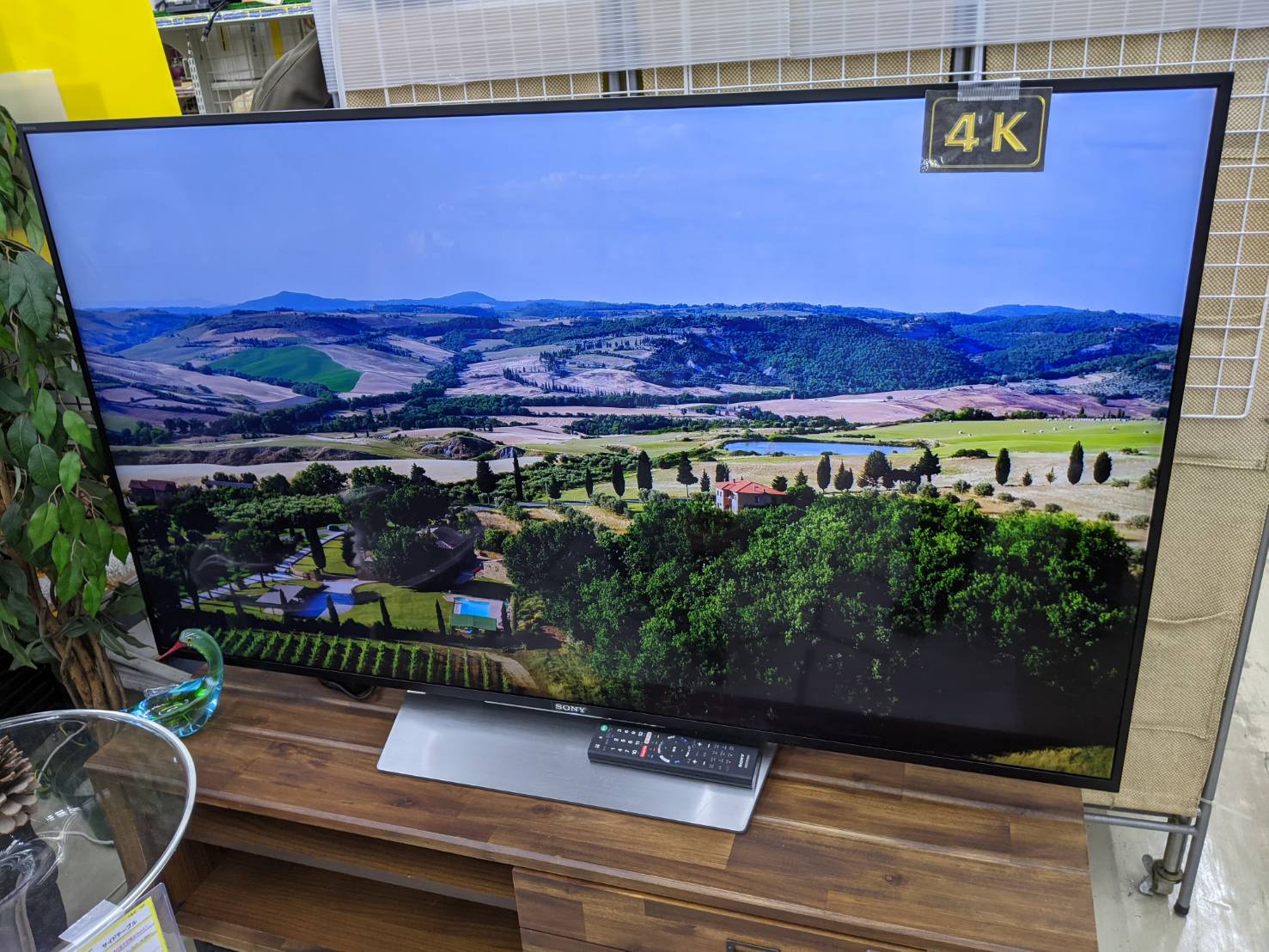 SONY ソニー 55型 液晶テレビ KJ-55X8500D 2016年式 4K 対応】を買取 