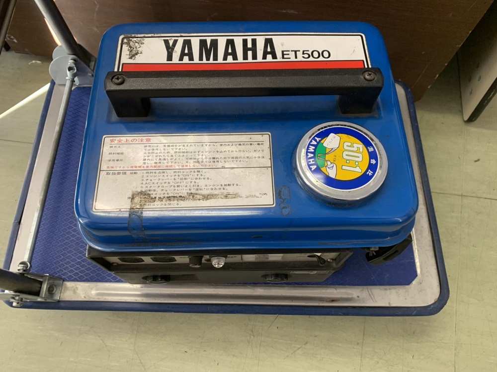 発電機 YAMAHA ヤマハ 発電機 ET500ガソリンエンジン