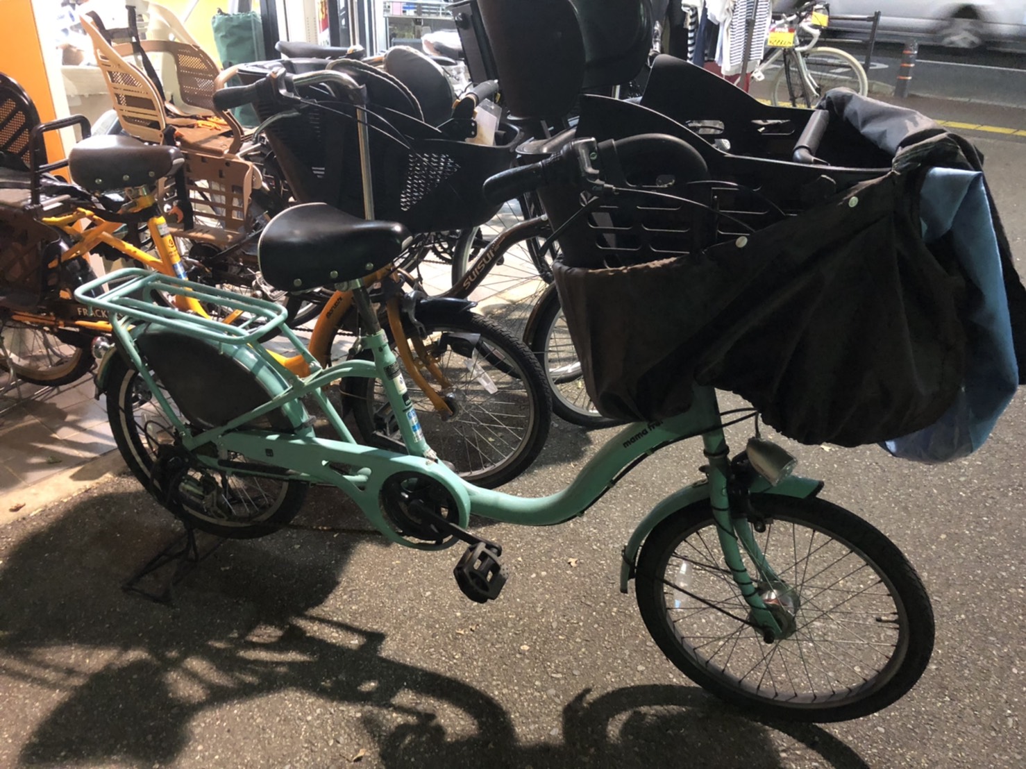 アサヒサイクル サイクルベースあさひ限定 ママフレンド 3人乗り対応 