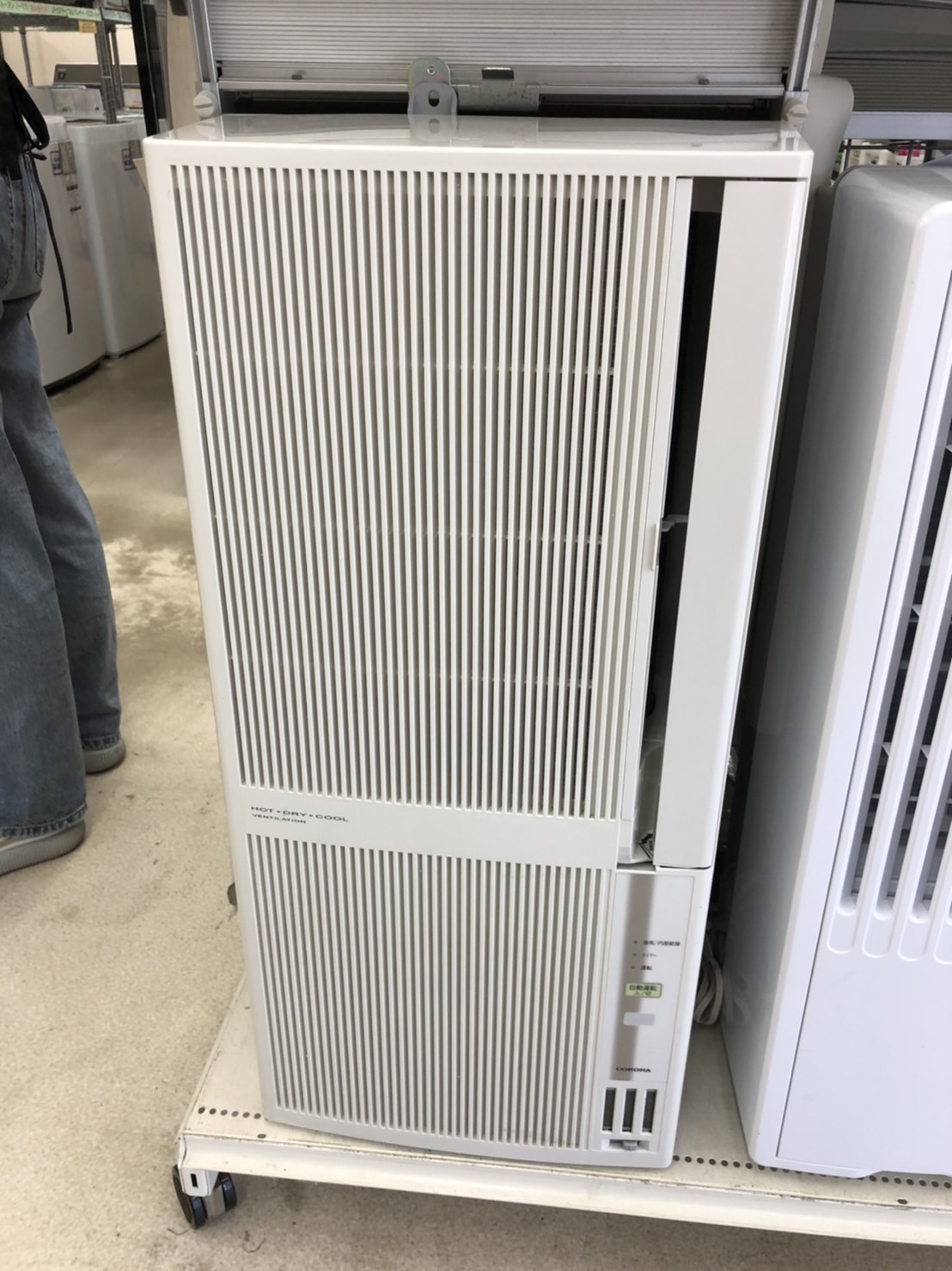 コロナ CORONA CWH-A1815 1.8kw ウインドエアコン 冷暖房兼用タイプ 