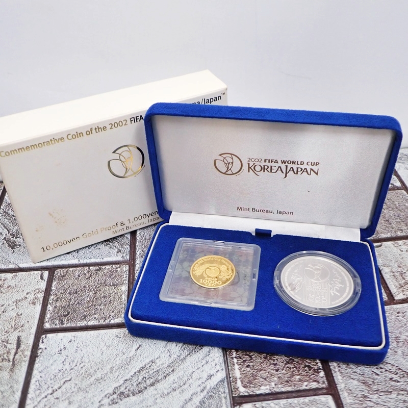2002年 FIFAワールドカップ記念 プルーフ貨幣セット - リサイクル