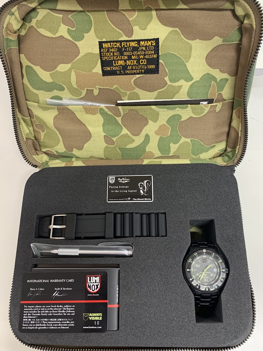 高く売る方法】BUZZ X LUMINOX コラボトリプルウォッチの買取価格