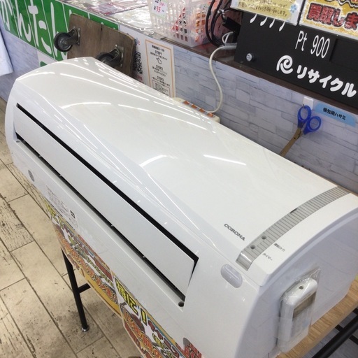 ✨お買得です❗️人気のコロナ❗️内部乾燥モード搭載❗️抗菌・防カビフィルター搭載❗️6畳用❗️快適気流❗️✨】参考価格¥160,000円 コロナ  2.2kwエアコン CSH-N2218RE6 2018年製を買い取りました！ - リサイクル＆買取専門のリサイクルマート