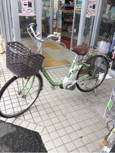 ✨電動アシスト❗️人気のPanasonic❗️バッテリー2個❗️ 3段  