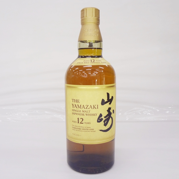 SUNTORY サントリー シングルモルト ウィスキー 山崎12年 700ml 43 