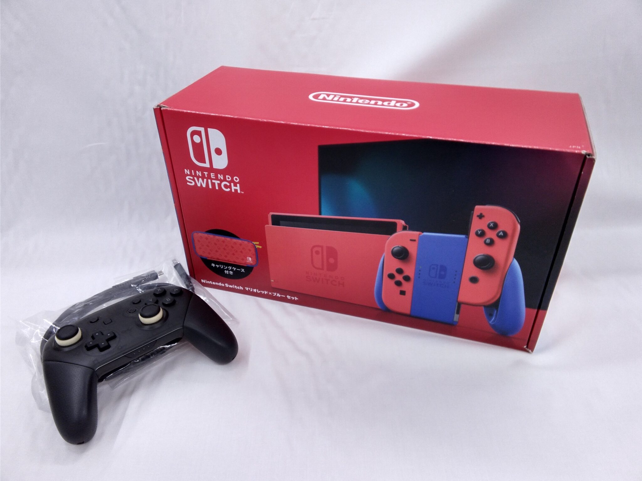 Nintendo Switch マリオレッド×ブルー セット 別売コントローラー