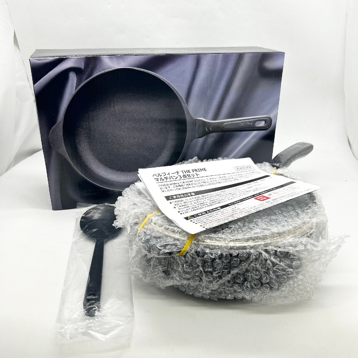 Bellfina マルチパン3点セット ブラック Bellfina ベルフィーナ