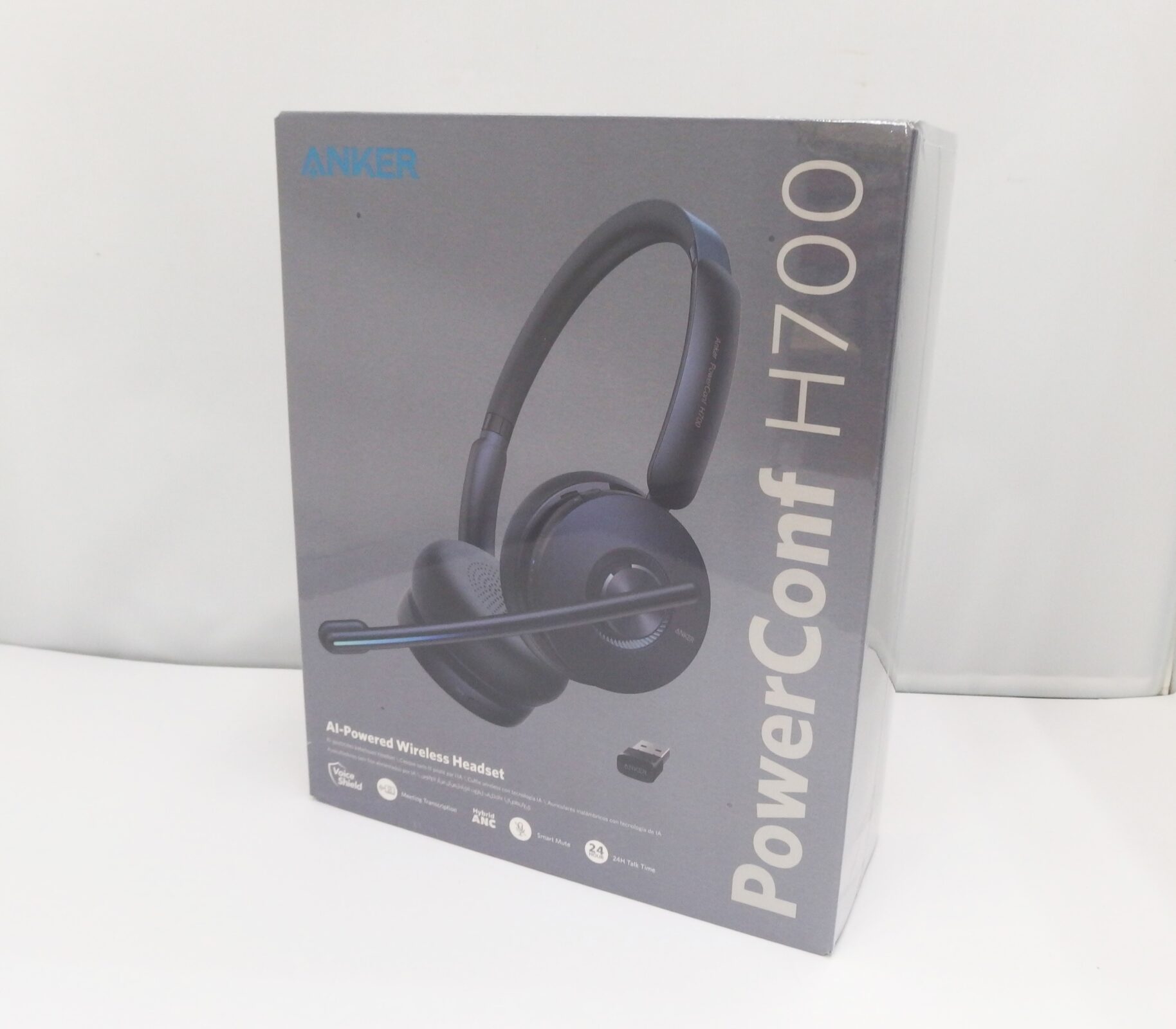 未使用品　ゼクシオ　イレブン　３番ウッド　シャフト硬さR 新品未開封品Anker PowerConf H700 ワイヤレスヘッドセット-未使用品