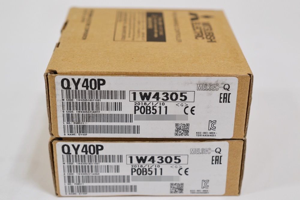 三菱　シーケンサー　CPUユニット　QY40P 1W4305 新品未使用品　最安 三菱 三菱電機 QY40P シーケンサ MELSEC-Qシリーズ トランジスタ