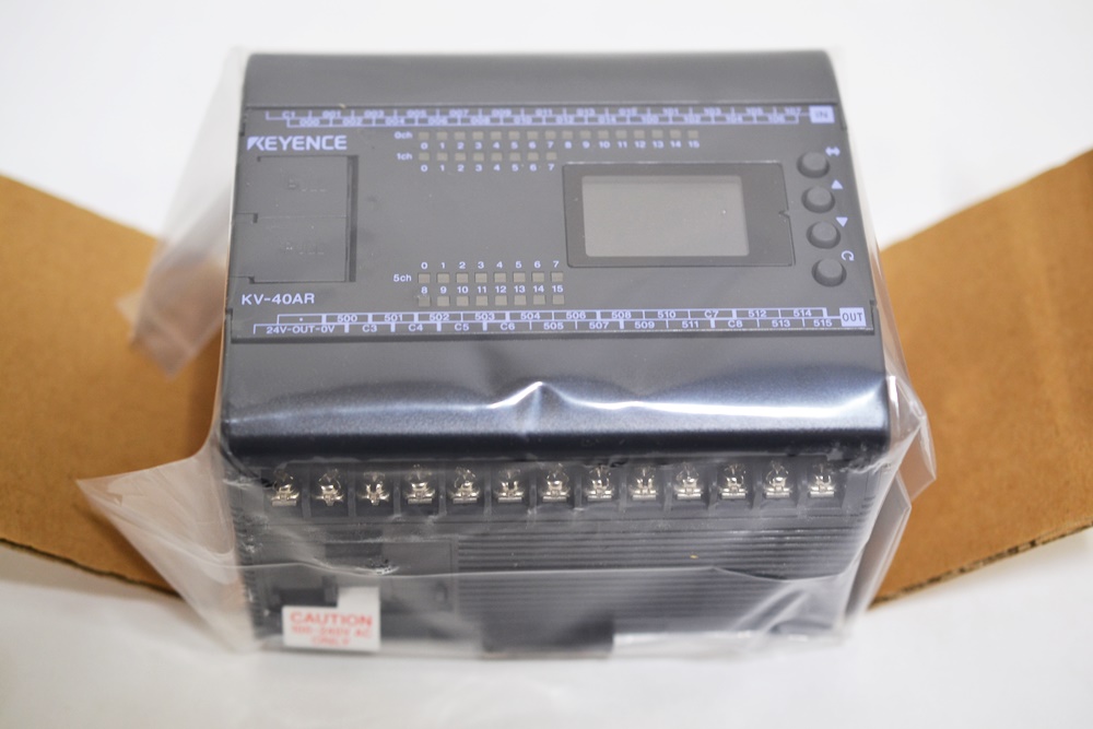 キーエンス KV-40AR 超小型PLC 表示機能内蔵 キーエンス 表示機能内蔵 超小型PLC KV-40AR 買取金額 17,000円