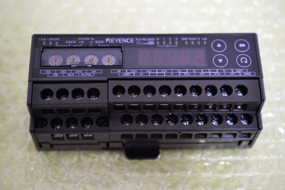 キーエンス アナログ入力ユニット(4ch) KV-RC4AD 買取金額 5,000 キーエンス アナログ入力ユニット(4ch) KV-RC4AD 買取金額 5,000