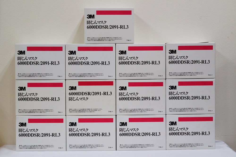 3M 取替え式 防じんマスク 6000DDSR/2091-RL3 買取金額 6,500円