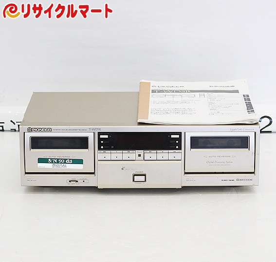 □【取説付】PIONEER T-WD5R カセットデッキ 鎮める