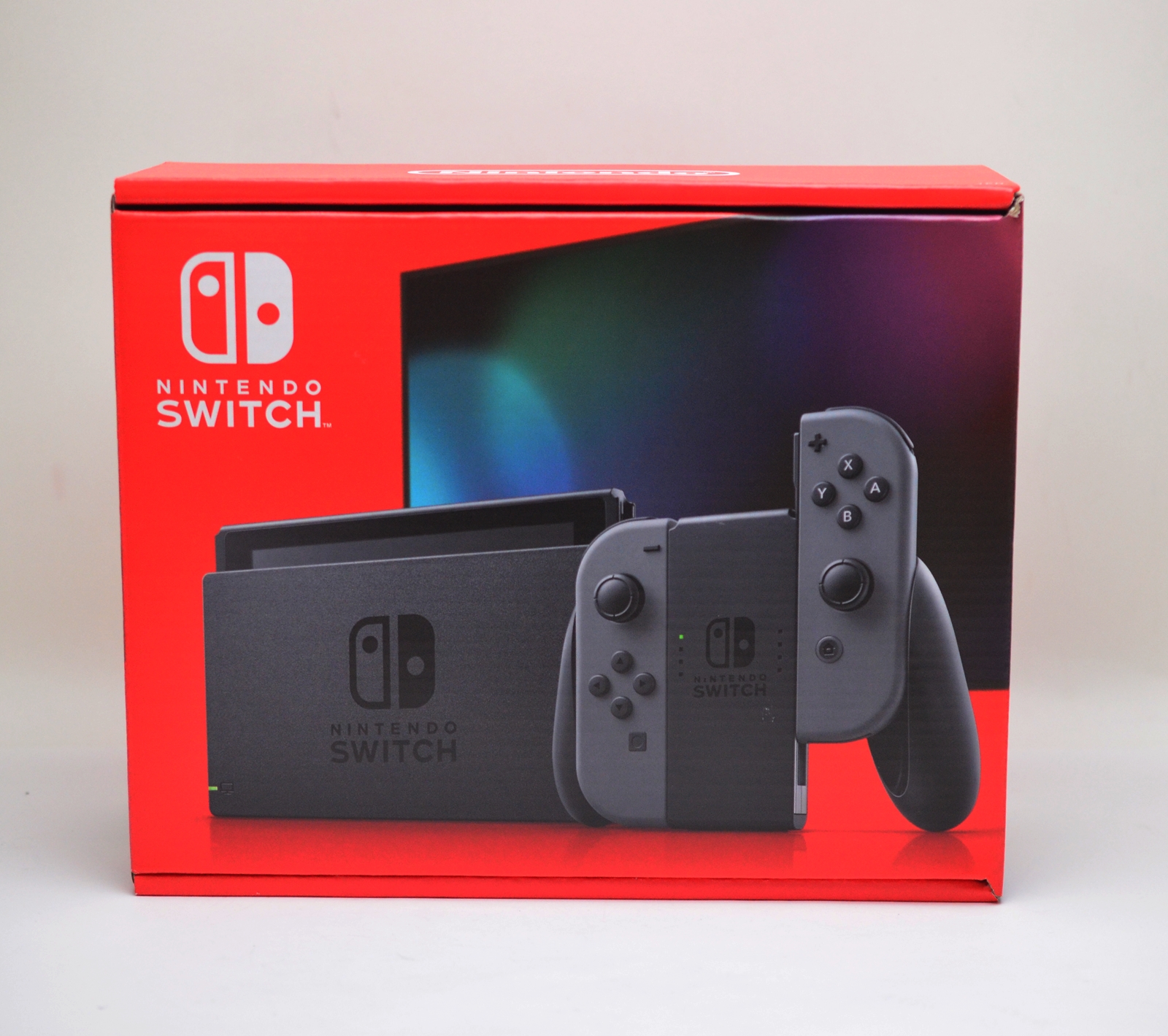 新品 任天堂 ニンテンドースイッチ 新パッケージ版 グレー HAD-S