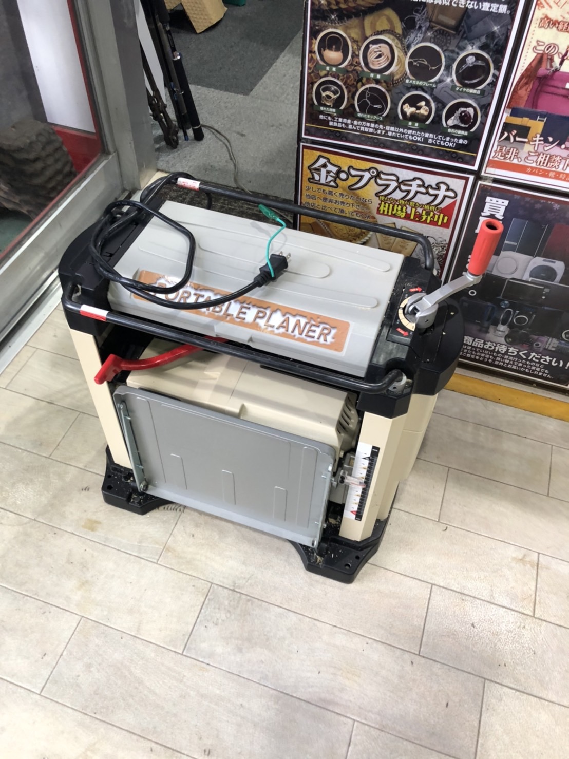 大牟田市のお客様より、パオック 自動カンナ PP-330 をお買取りさせて 