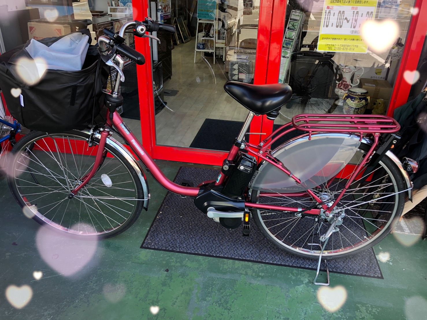 ☆大牟田市のお客様よりPanasonic 電動アシスト自転車 店頭買取にてお 