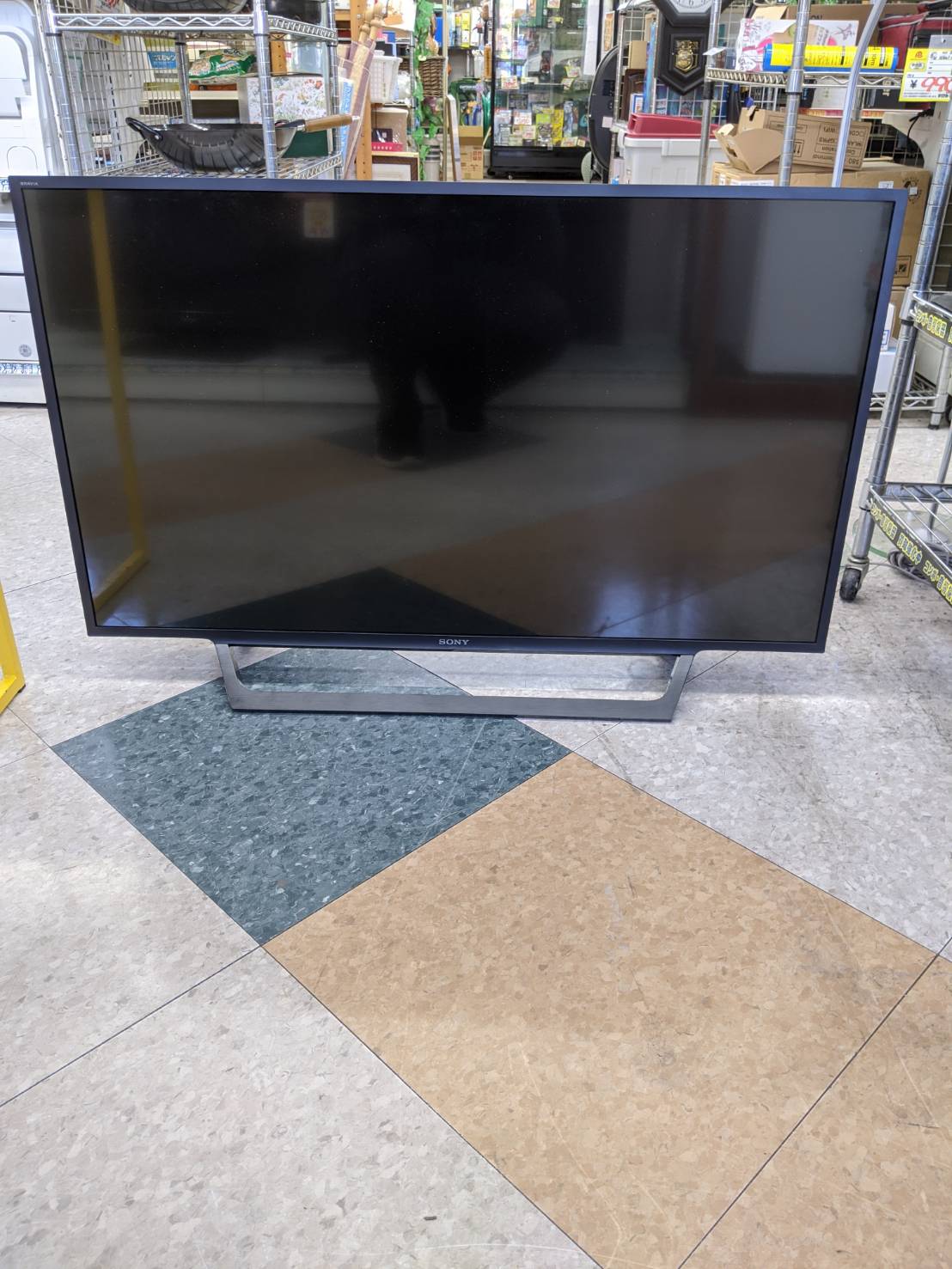 SONY ソニー/BRAVIA ブラビア/49型液晶テレビ/2019年製/KJ-43W730E/美 