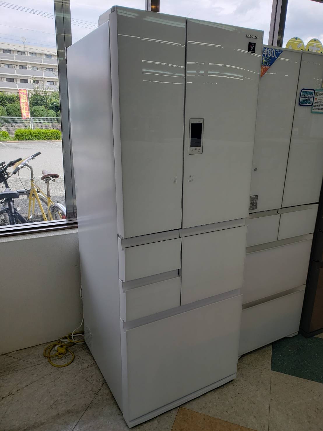 SHARP シャープ/551リットル冷蔵庫/2017年製/SJ-GX55D/メガフリーザー