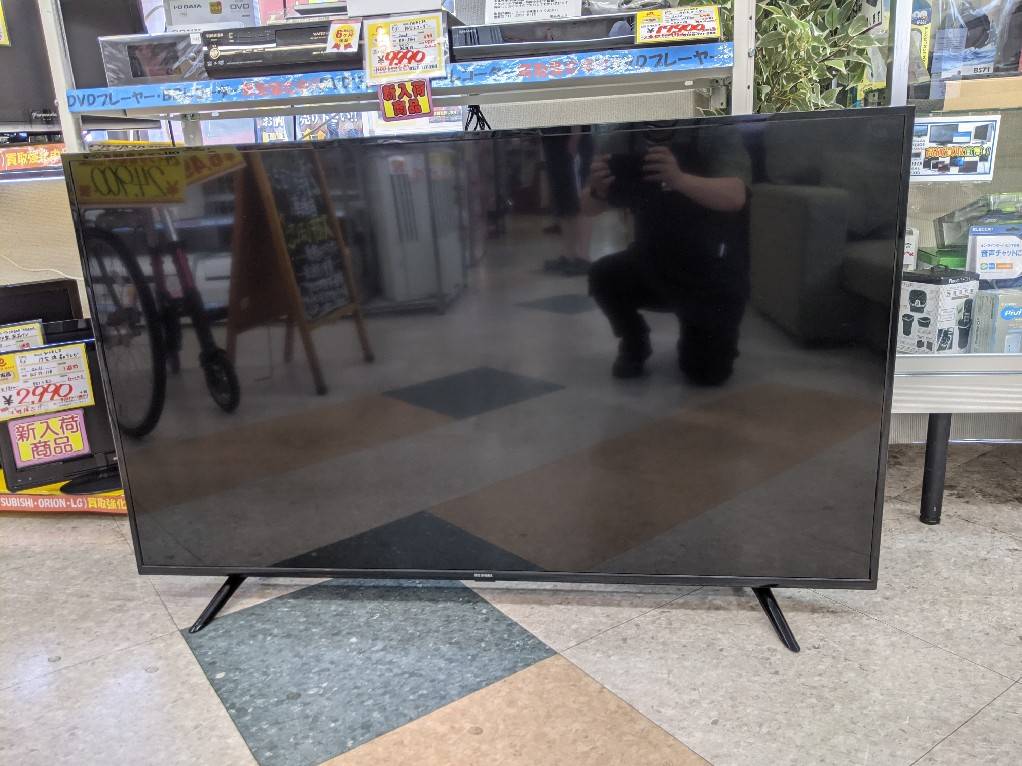 アイリスオーヤマ】 Fiona 55v 4K液晶テレビ 2021年製