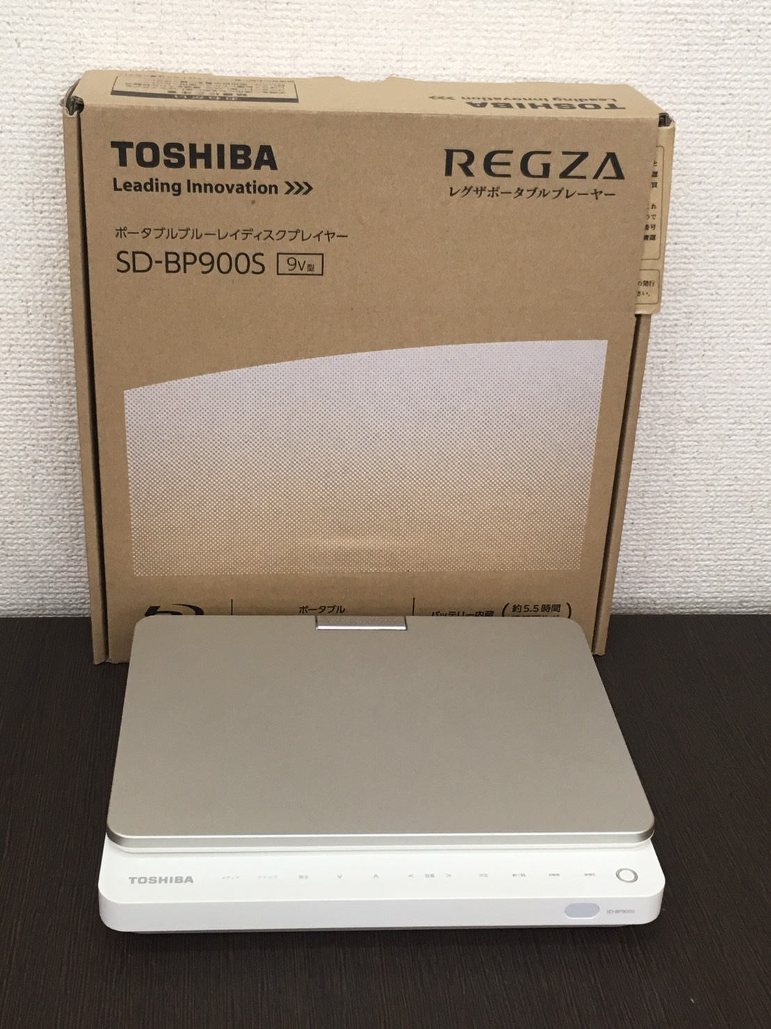 REGZA ポータブルBlu-rayディスクプレイヤー