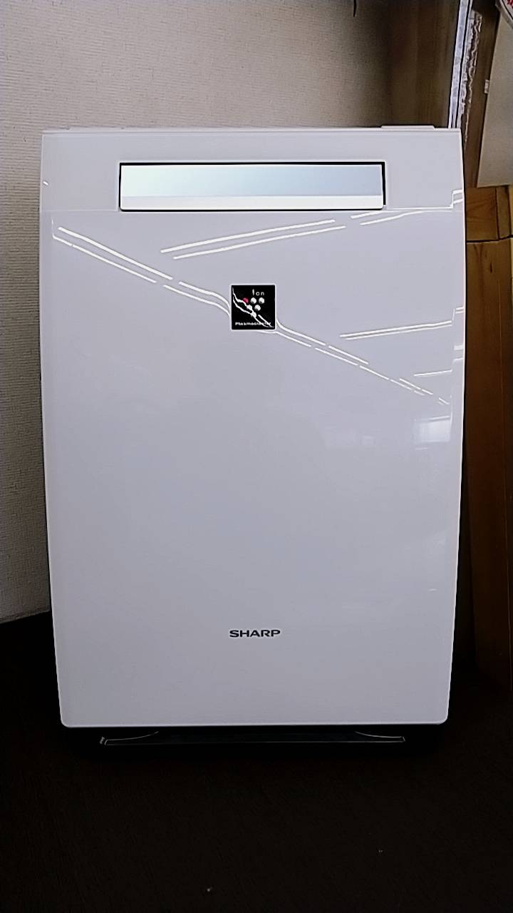 美品！SHARP シャープ / 加湿空気清浄機 / 2017年製 / KI-FX55-W