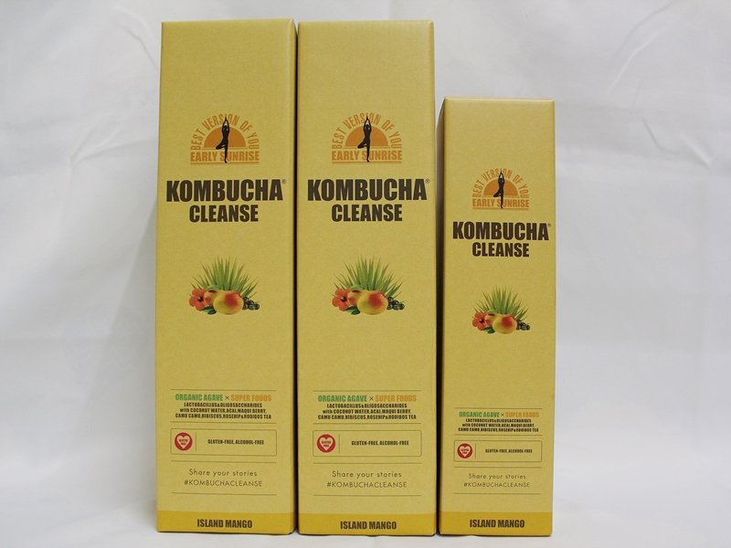 新品未開封　コンブチャクレンズ 300ml 12本 KOMBUCHA CLEANSE - コンブチャクレンズ 300ml 六本 新品未開封