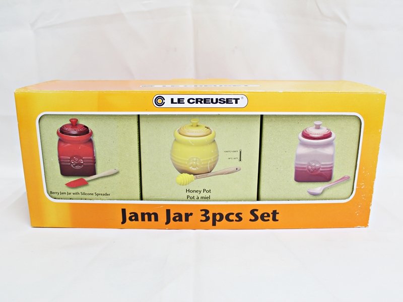 LE CREUSET jam jar 3pcs set ル・クルーゼ 3点セット LE CREUSET ル