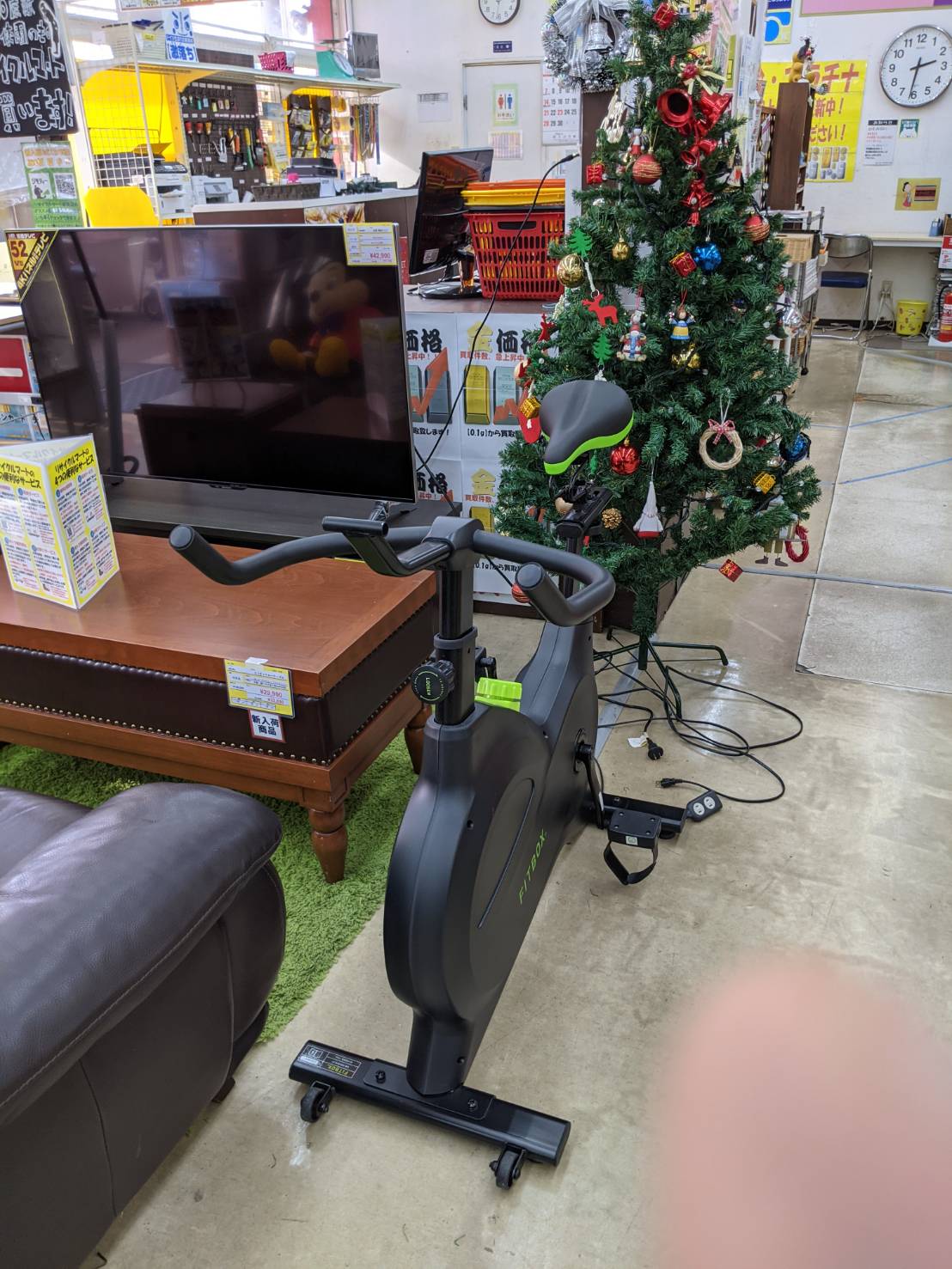 フィトネスバイク FITBOX 近県軽トラで無料配送！（エアロバイク 
