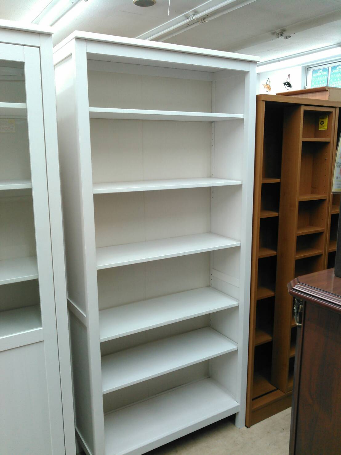 オープンラック IKEA HEMNES 幅89cm 収納家具 インテリア家具 白家具