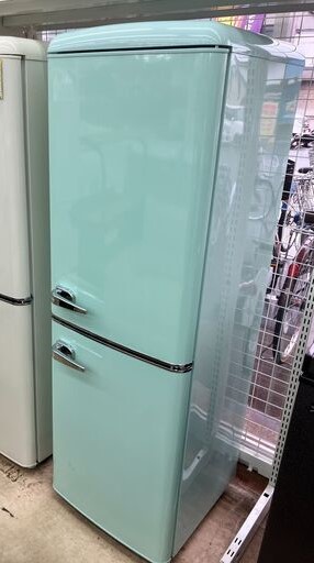 130L冷蔵庫 アイリスオーヤマ 2022年 RRR-142D レトロ調】買取