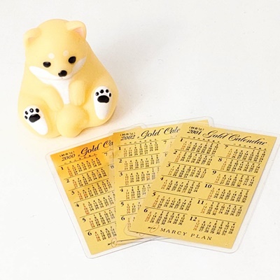 Tanaka Kikinzoku - 田中貴金属 純金カレンダー 1g 二枚セットの